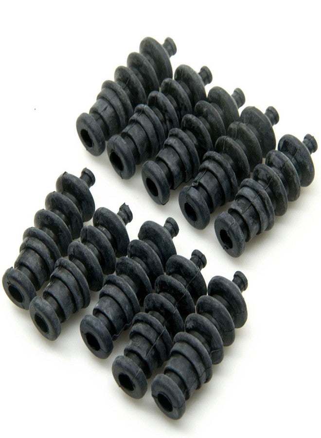 QUE-T 10Pcs Waterproof Push Rod Rubber Seal Bellow 37mm for RC Boat - Image 1
